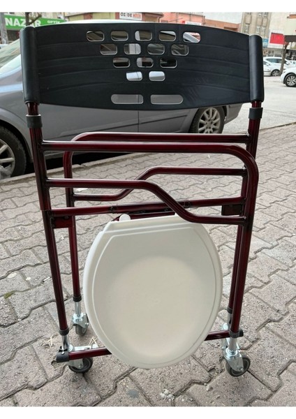 Katlanır Tekerlekli Klozet Yükseltici Tuvalet Sandalyesi modelleri