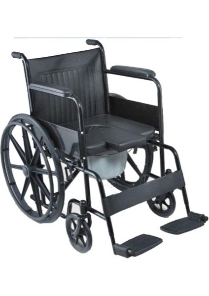 Tekerlekli Sandalye Lazımlıklı Tm-H 8031