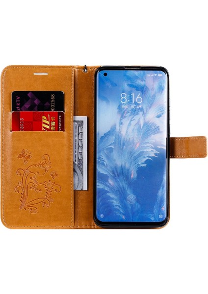 Kart Yuvası ile Xiaomi 10/10 Pro Pu Deri Flip Kickstand Için Flip Case (Yurt Dışından)