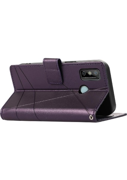 Tecno Spark 6 Için Flip Case Üç Kart Yuvaları Emici Darbeye Dayanıklı Şok Gitmek (Yurt Dışından)