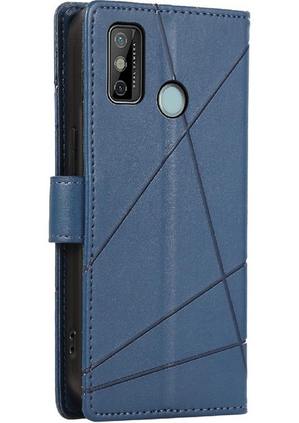 Tecno Spark 6 Için Flip Case Üç Kart Yuvaları Emici Darbeye Dayanıklı Şok Gitmek (Yurt Dışından)