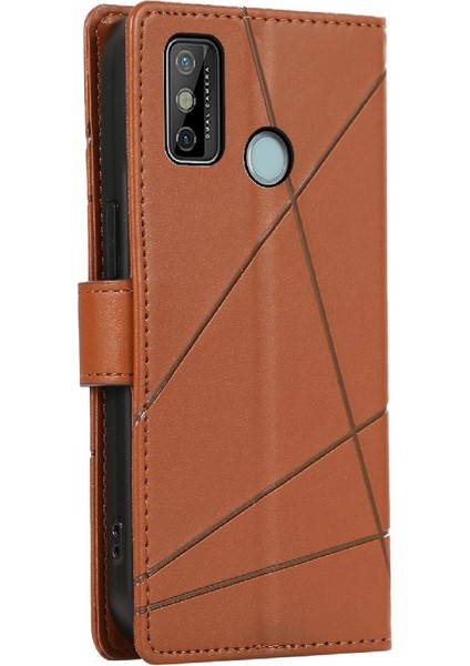 Tecno Spark 6 Için Flip Case Üç Kart Yuvaları Emici Darbeye Dayanıklı Şok Gitmek (Yurt Dışından)