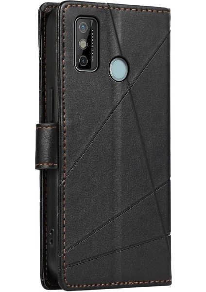 Tecno Spark 6 Için Flip Case Üç Kart Yuvaları Emici Darbeye Dayanıklı Şok Gitmek (Yurt Dışından)