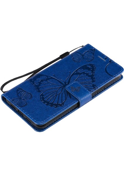 Kart Yuvası Standı ile Xiaomi 8 Lite Pu Deri Için Flip Case Darbeye (Yurt Dışından)