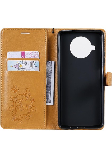 Xiaomi 10T Lite 5g Için Flip Case Kart Yuvası Standı ile Pu Deri Flip Case (Yurt Dışından)
