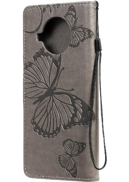 Xiaomi 10T Lite 5g Için Flip Case Kart Yuvası Standı ile Pu Deri Flip Case (Yurt Dışından)