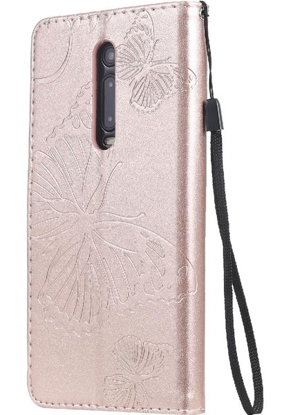 Kart Yuvası Standı Manyetik Kapak Pu Deri ile Xiaomi 9t Için Flip Case (Yurt Dışından)