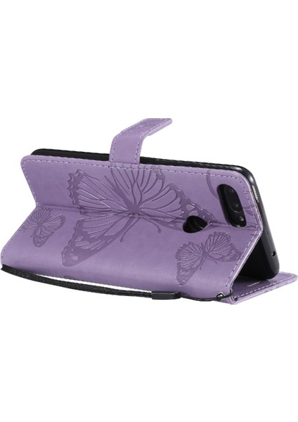 Kart Yuvası Standı ile Xiaomi 8 Lite Pu Deri Için Flip Case Darbeye (Yurt Dışından)