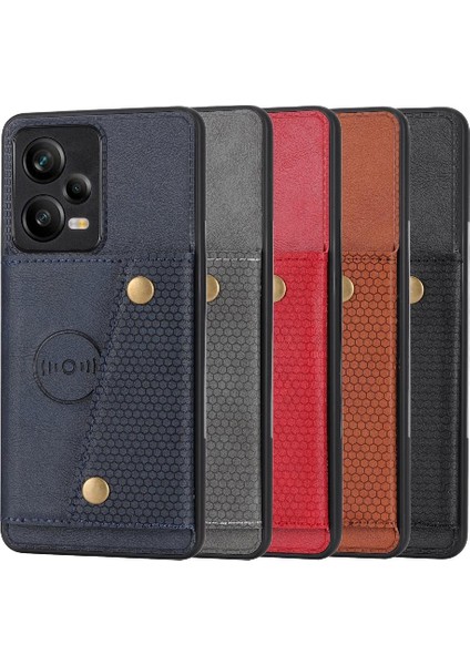 Cüzdan Kılıf Için Xiaomi Redmi Not 12 Pro Darbeye Koruyucu Cüzdan Kılıf (Yurt Dışından)