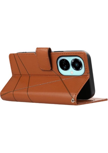 Tecno Camon 19 Pro Şok Emici Kickstand Darbeye Dayanıklı Için Flip Case (Yurt Dışından)