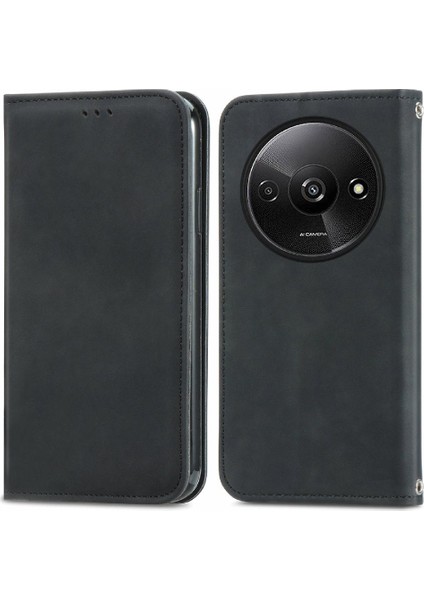 Xiaomi Redmi A3 Için Flip Case Kapak Kılıf Cüzdan Darbeye (Yurt Dışından)