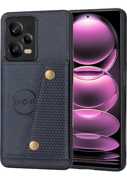 Cüzdan Kılıf Için Xiaomi Redmi Not 12 Pro Darbeye Koruyucu Cüzdan Kılıf (Yurt Dışından)