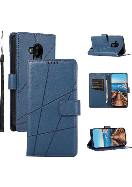 Nokia C30 Için Flip Case Şok Emici Üç Kart Yuvaları Darbeye (Yurt Dışından)