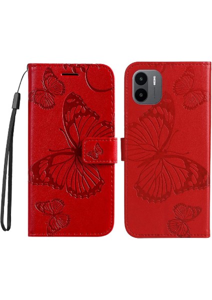 Xiaomi Redmi A1 Manyetik Kapak Flip Case Kickstand Pu Deri (Yurt Dışından)