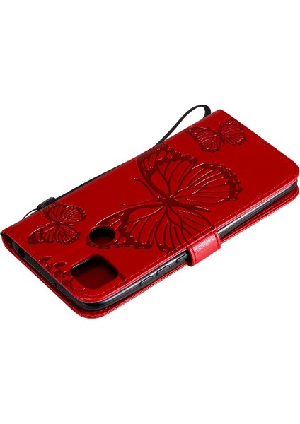 Xiaomi Redmi 9c Flip Case Kickstand Kart Yuvası Standı Pu Kapak (Yurt Dışından)