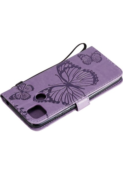 Xiaomi Redmi 9c Flip Case Kickstand Kart Yuvası Standı Pu Kapak (Yurt Dışından)