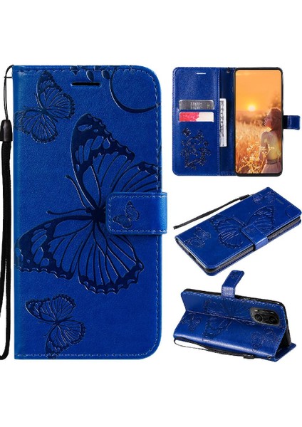 Xiaomi Redmi Için Flip Case K40/K40 Pro Kart Yuvası Standı Manyetik Kapak ile (Yurt Dışından)