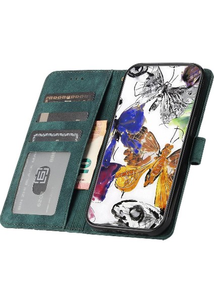 Samsung Galaxy Not 10 Kart Yuvaları Tutucu Manyetik Kapatma Pu Için Flip Case (Yurt Dışından)