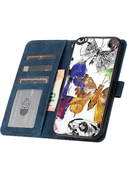 Samsung Galaxy Not 10 Kart Yuvaları Tutucu Manyetik Kapatma Pu Için Flip Case (Yurt Dışından)