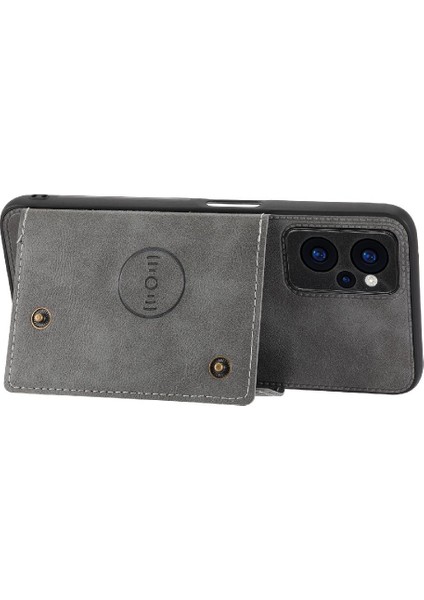 Realme Narzo 50A Başbakan Darbeye Koruyucu Kickstand Için Cüzdan Durumda (Yurt Dışından)