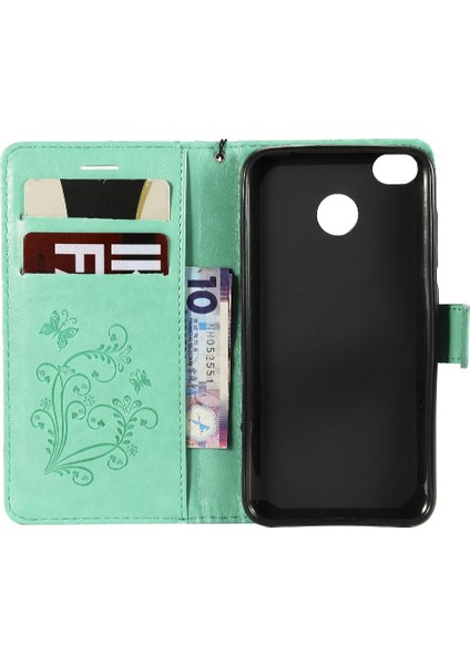 Kart Yuvası ile Xiaomi Redmi 4x Pu Deri Manyetik Kapak Için Flip Case (Yurt Dışından)