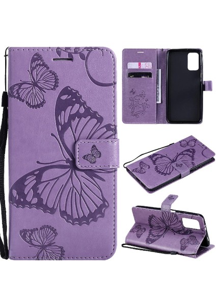 Xiaomi Redmi 9t Pu Deri Flip Case Kickstand Darbeye Kapak (Yurt Dışından)