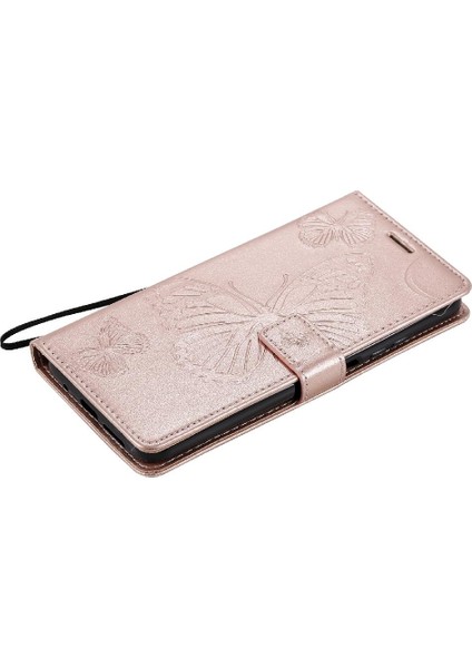 Xiaomi Redmi 9t Pu Deri Flip Case Kickstand Darbeye Kapak (Yurt Dışından)
