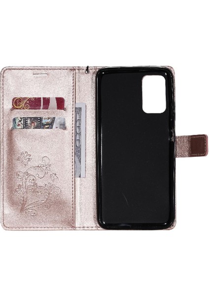 Xiaomi Redmi 9t Pu Deri Flip Case Kickstand Darbeye Kapak (Yurt Dışından)