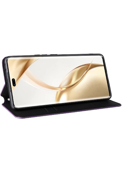 Onur Için Kılıf 200 Pro 5g 3D Desen Kart Yuvaları Tutucu Manyetik Kapatma (Yurt Dışından)