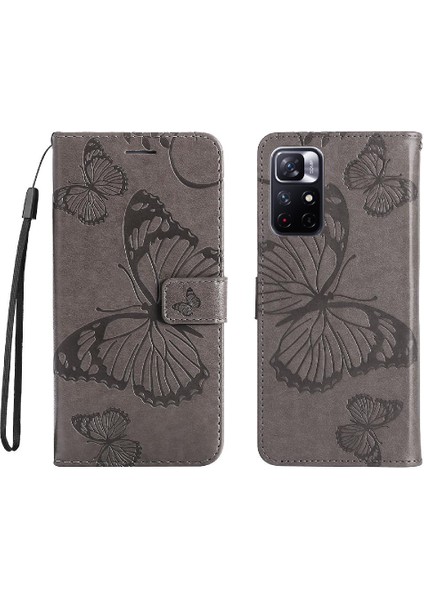 Xiaomi Redmi Için Flip Case Poco M4 Pro 5g Kart Yuvası Standı ile Pu Deri (Yurt Dışından)