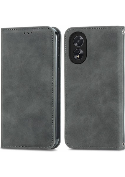 Oppo A38 4G/A18 4g Flip Kapak Için Flip Case Darbeye Basit Iş (Yurt Dışından)