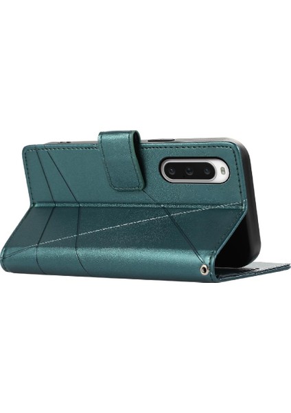 Sony Xperia 10 V Kickstand Üç Kart Yuvaları Için Flip Case Darbeye (Yurt Dışından) indirimleri