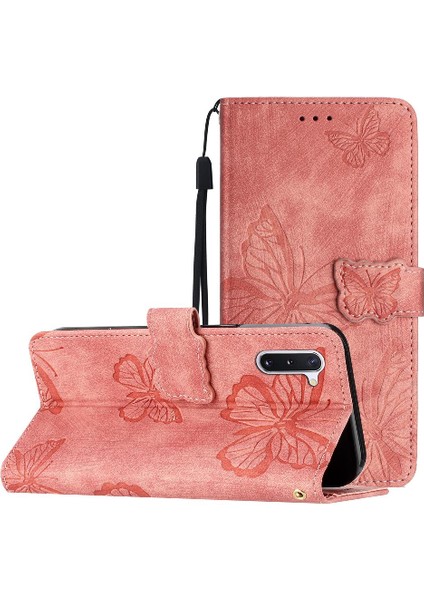 Samsung Galaxy Not 10 Kart Yuvaları Tutucu Manyetik Kapatma Pu Için Flip Case (Yurt Dışından)