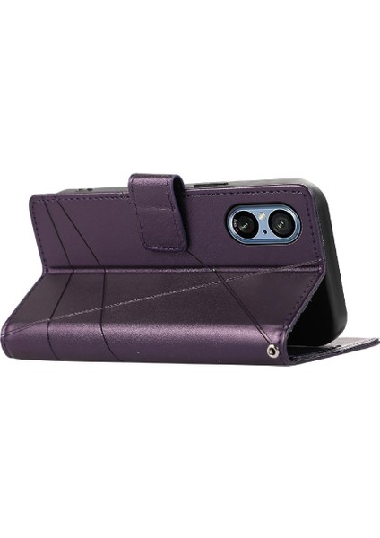 Sony Xperia 5 V Için Flip Case Darbeye Üç Kart Yuvaları Şok Emici (Yurt Dışından) indirimleri