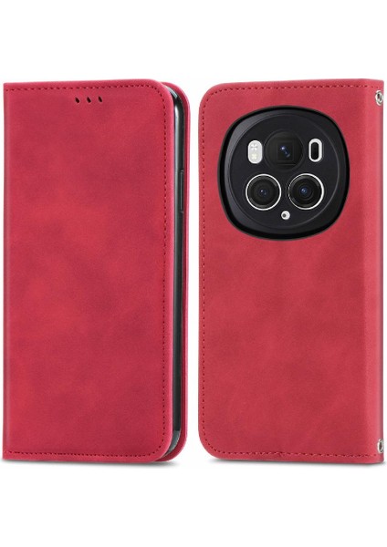 Onur Sihirli 6 Pro Için Flip Case Cüzdan Kılıf Kapak Kapak Basit (Yurt Dışından)
