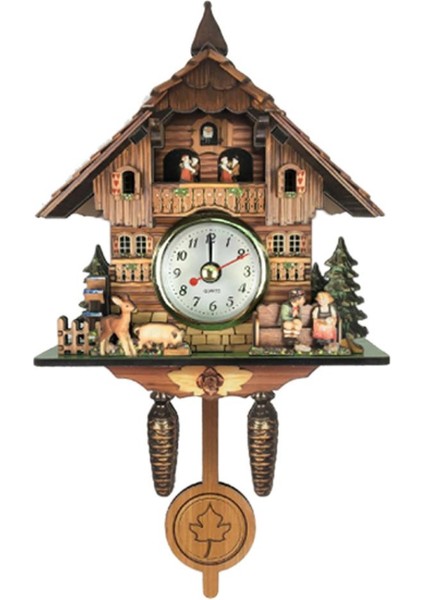 1 Ahşap Asılı Sarkaçlı Saat Hediyeler J (Yurt Dışından) fiyatları