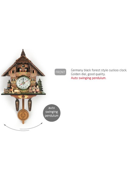 1 Ahşap Asılı Sarkaçlı Saat Hediyeler J (Yurt Dışından) fırsatları