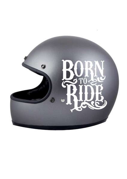 Motosiklet Kask Born To Ride Motosiklet Araba Oto Sticker 00066 fiyatları
