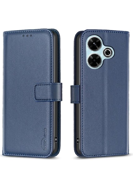 Xiaomi Redmi 13 4g Için Flip Case Cüzdan Kılıf Iş Çoklu Kart (Yurt Dışından)