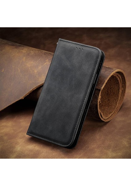 Xiaomi 14 Için Flip Case Ultra 5g Cüzdan Basit Iş Deri Kılıf Flip (Yurt Dışından)