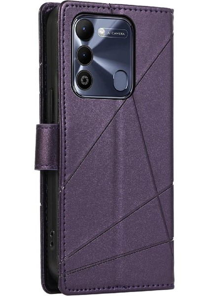 Tecno Spark 9 Için Flip Case Darbeye Kickstand Şok Emici Üç (Yurt Dışından) indirimleri