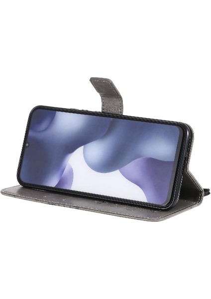 Xiaomi 10 Lite 5g Flip Case Kickstand Manyetik Kapak Pu Deri (Yurt Dışından)