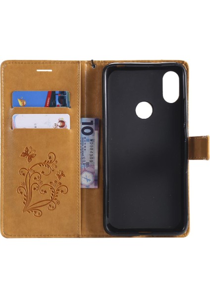 Xiaomi Redmi S2 Darbeye Kapak Pu Deri Manyetik Kapak Için Flip Case (Yurt Dışından)
