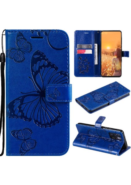 Xiaomi Redmi Not 10T Için Flip Case 5g Darbeye Kapak Kapak Kickstand Pu (Yurt Dışından)
