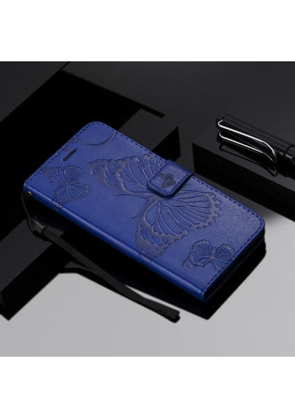 Xiaomi Redmi Not 10T Için Flip Case 5g Darbeye Kapak Kapak Kickstand Pu (Yurt Dışından)