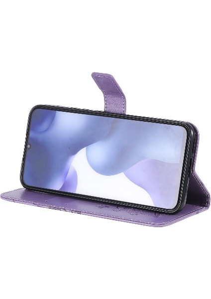 Xiaomi 10 Lite 5g Flip Case Kickstand Manyetik Kapak Pu Deri (Yurt Dışından)