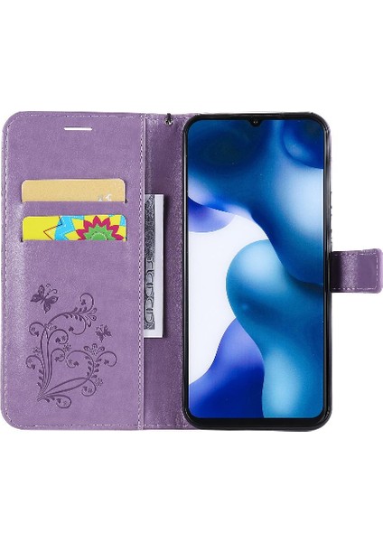 Xiaomi 10 Lite 5g Flip Case Kickstand Manyetik Kapak Pu Deri (Yurt Dışından)