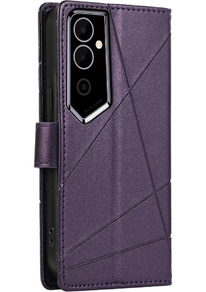 YH Mall Tecno Pova Neo 2 4g Darbeye Kickstand Şok Emici Için Flip Case (Yurt Dışından)