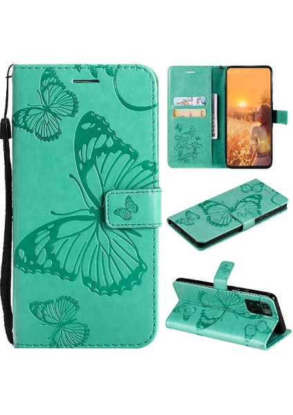 Xiaomi Redmi Not 10T Için Flip Case 5g Darbeye Kapak Kapak Kickstand Pu (Yurt Dışından)