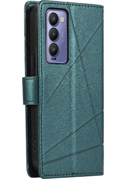 Tecno Camon 18 Üç Kart Yuvaları Için Flip Case Kickstand Şok Emici (Yurt Dışından) indirimleri